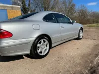 Gebraucht Mercedes CLK200 Avantgarde 163 PS (119 kW) 2002 Silber Coupé