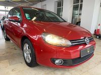 Gebraucht VW Golf VI Team 105 PS (77 kW) 2010 Rot Kleinwagen