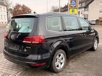 Gebraucht VW Sharan Highline 150 PS (110 kW) 2017 Schwarz Van / Kleinbus