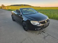 Gebraucht VW Eos 122 PS (89 kW) 2009 Schwarz Cabrio