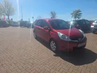 Gebraucht Nissan Note Acenta 88 PS (64 kW) 2010 Rot Kleinwagen