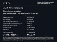 Gebraucht Audi Q5 Competition 204 PS (150 kW) 2023 Chronosgrau metallic SUV
