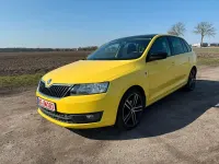 Gebraucht Skoda Rapid Ambition 86 PS (63 kW) 2014 Gelb Kleinwagen