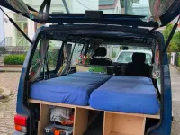 Gebraucht VW Transporter 102 PS (75 kW) 2002 Blau Van