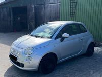 Gebraucht Fiat 500 Lounge 69 PS (50 kW) 2009 Silber Cabrio