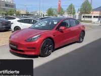 Brugt Tesla Model 3 Long Range RWD 208 kW (283 HK) 2021 Rød Sedan