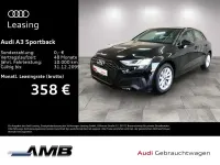 Gebraucht Audi A3 Basis 110 PS (80 kW) 2023 Brillantschwarz Limousine