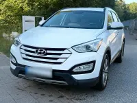 Gebraucht Hyundai Santa Fe Style 197 PS (144 kW) 2015 Weiß SUV