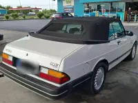 Gebraucht Saab 900 Cabriolet 126 PS (92 kW) 1990 Weiß Cabrio