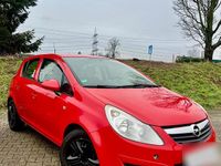 Gebraucht Opel Corsa 80 PS (58 kW) 2009 Rot Kleinwagen
