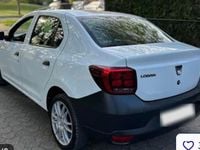 Używany Dacia Logan Acces 73 KM (53 kW) 2020 Biały Sedan/Limuzyna