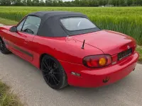 Gebraucht Mazda MX5 140 PS (102 kW) 2000 Rot Cabrio
