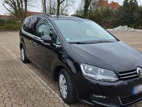 Gebraucht VW Sharan 150 PS (110 kW) 2018 Schwarz Van / Kleinbus