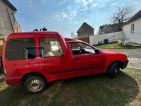 Gebraucht VW Caddy 75 PS (55 kW) 1998 Rot Van / Kleinbus