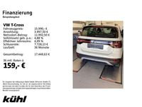 Gebraucht VW T-Cross Basis 95 PS (69 kW) 2022 Ascotgrau SUV