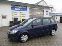 Gebraucht Opel Zafira Family 150 PS (110 kW) 2011 Blau Van / Kleinbus