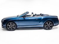 Gebraucht Bentley Continental GT Convertible 529 PS (389 kW) 2014 Blau Cabrio