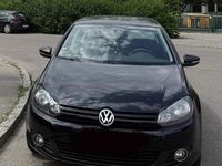 Gebraucht VW Golf VI 122 PS (89 kW) 2010 Schwarz Kleinwagen