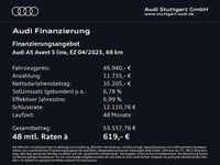 Gebraucht Audi A5 Ambiente 204 PS (150 kW) 2025 Mythosschwarz metallic Kombi