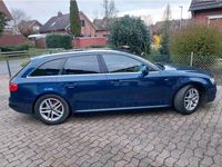 Gebraucht Audi A4 S-Line 2014 Blau Kombi