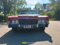 Gebraucht Cadillac Coupé DeVille 375 PS (275 kW) 1969 Rot Coupé