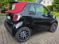 Gebraucht Smart ForTwo Coupé 60 kW (82 PS) 2022 Schwarz Cabrio