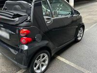 Gebraucht Smart ForTwo Cabrio 85 PS (62 kW) 2008 Schwarz Cabrio