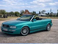 Gebraucht Audi 80 Design 116 PS (85 kW) 1994 Grün Cabrio