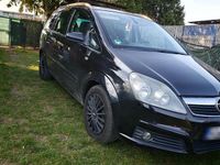 Gebraucht Opel Zafira 140 PS (102 kW) 2007 Schwarz Van / Kleinbus