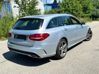 Gebraucht Mercedes C250 AMG line 204 PS (150 kW) 2018 Silber Limousine
