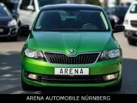 Gebraucht Skoda Rapid Style 86 PS (63 kW) 2015 Grün Kleinwagen