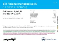 Gebraucht VW Golf VIII Style 150 PS (110 kW) 2024 Delfingrau metallic (metallic) Kombi