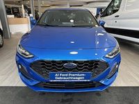 Gebraucht Ford Focus ST-Line X 125 PS (91 kW) 2022 Dynamicblau metallic (metallic) Limousine