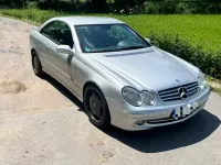 Gebraucht Mercedes CLK200 163 PS (119 kW) 2005 Silber Coupé