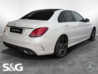 gebraucht Mercedes C300e AMG Pano+Park+Distro+Sound+Night+Spiegel