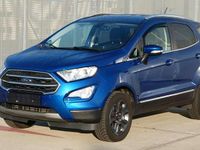 Gebraucht Ford Ecosport Titanium 125 PS (91 kW) 2018 Blaumetallic SUV