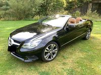 Second-hand Mercedes E220 170 CP (125 kW) 2016 Negru Cabrio
