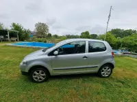 Gebraucht VW Fox 69 PS (50 kW) 2008 Silber Kleinwagen