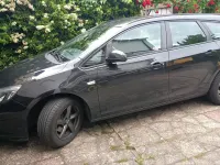Gebraucht Opel Astra 110 PS (80 kW) 2016 Schwarz Kombi