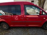 Gebraucht VW Caddy Maxi 105 PS (77 kW) 2008 Rot Van / Kleinbus