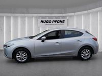 Gebraucht Mazda 3 Center-Line 120 PS (88 kW) 2017 Sonic silver Limousine