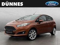 Gebraucht Ford Fiesta Titanium 101 PS (74 kW) 2014 Braun Kleinwagen