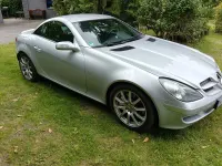 Gebraucht Mercedes SLK200 163 PS (119 kW) 2007 Silber Cabrio