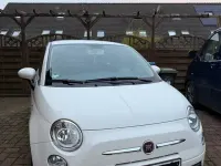 Gebraucht Fiat 500 Pop 69 PS (50 kW) 2008 Weiß Kleinwagen