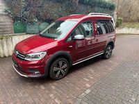 Gebraucht VW Caddy S 122 PS (89 kW) 2016 Rot Van / Kleinbus