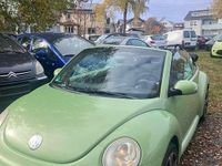 Gebraucht VW New Beetle Cabriolet 116 PS (85 kW) 2004 Grün Cabrio