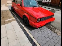 Gebraucht VW Golf Cabriolet 150 PS (110 kW) 1991 Rot Cabrio