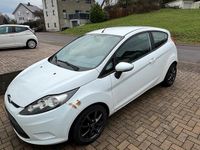 Gebraucht Ford Fiesta Ambiente 82 PS (60 kW) 2010 Weiß Kleinwagen