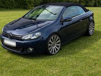 Gebraucht VW Golf Cabriolet 122 PS (89 kW) 2012 Blau Cabrio