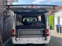 Gebraucht Ford Transit 125 PS (91 kW) 2002 Weiß Van / Kleinbus